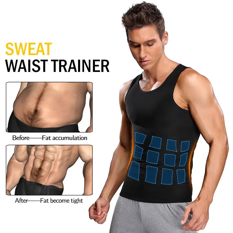 Men’s Slim Fit Sweat Vest