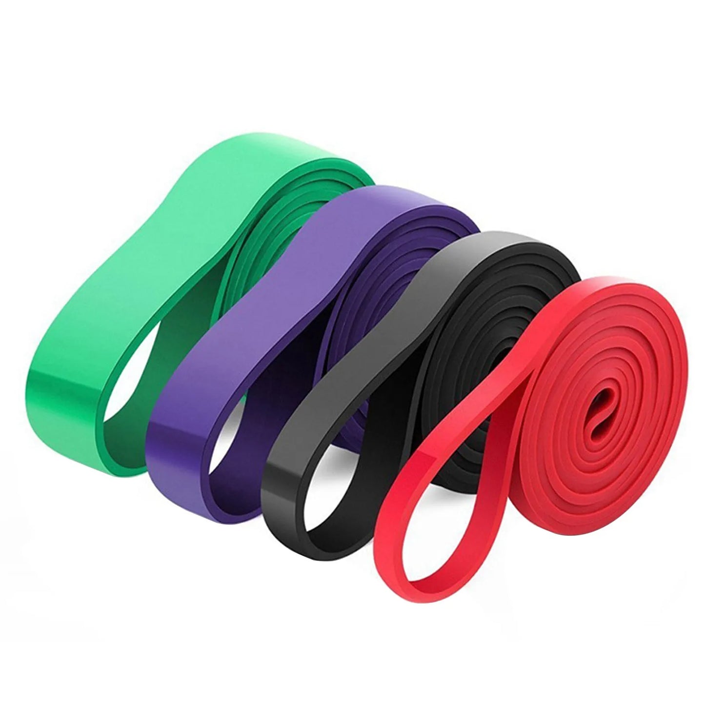 4pcs Power Flex Resistance Bands