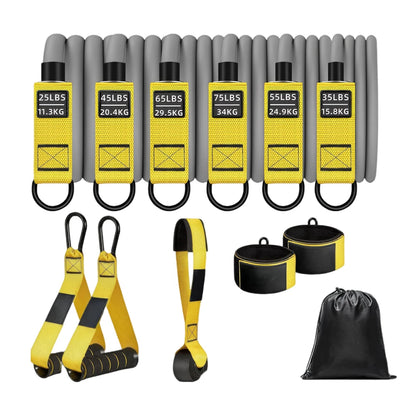 Pro Flex Fitness Band Set with Handles