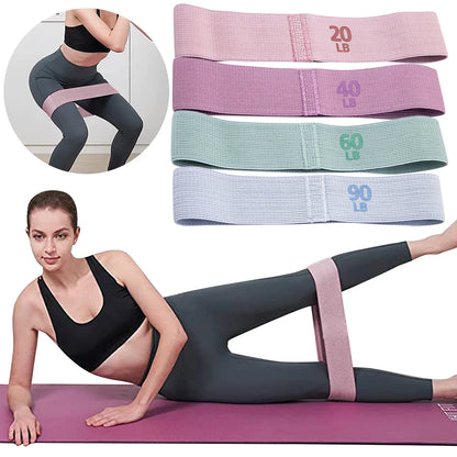 Glute Fit Anti-Slip Resistance Bands